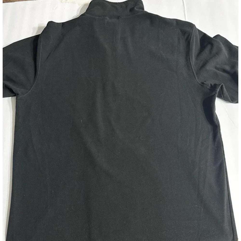 The North Face TKA 100 Fleece Black Pullover (Large)